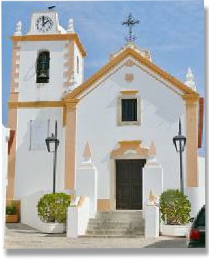 Guia albufeira church on the hill