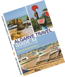 Front cover of Algarve travel guide book